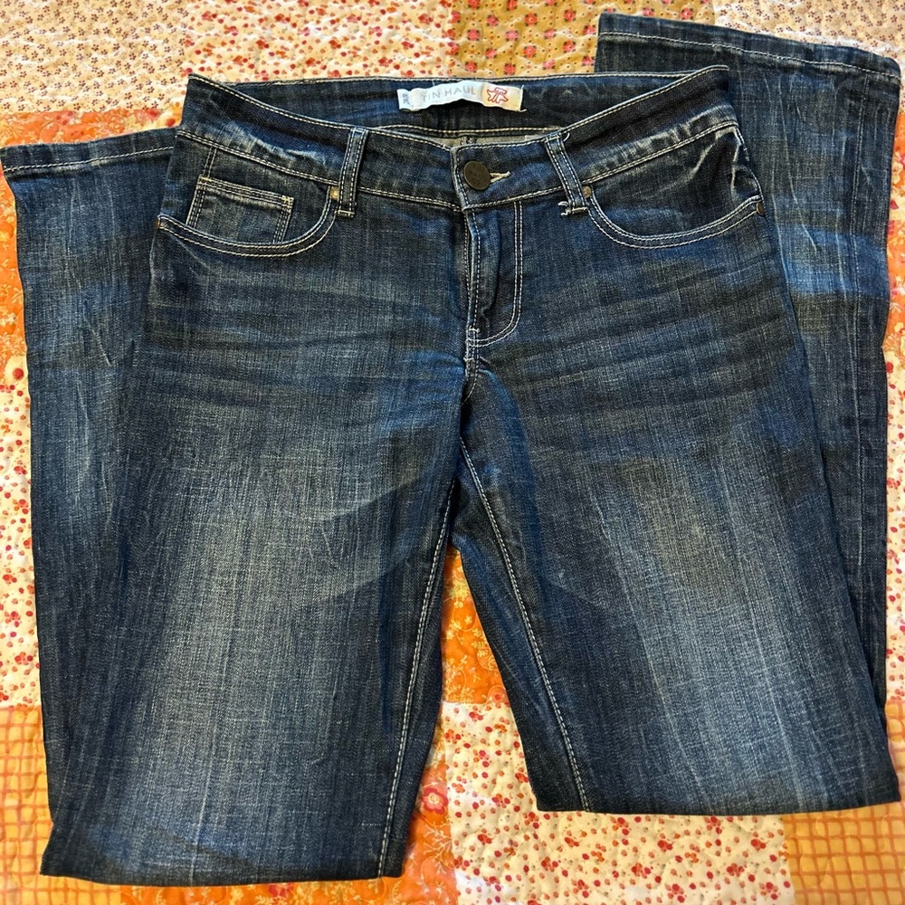 Tin Haul Women’s Dark Blue Denim Jeans Size 28R